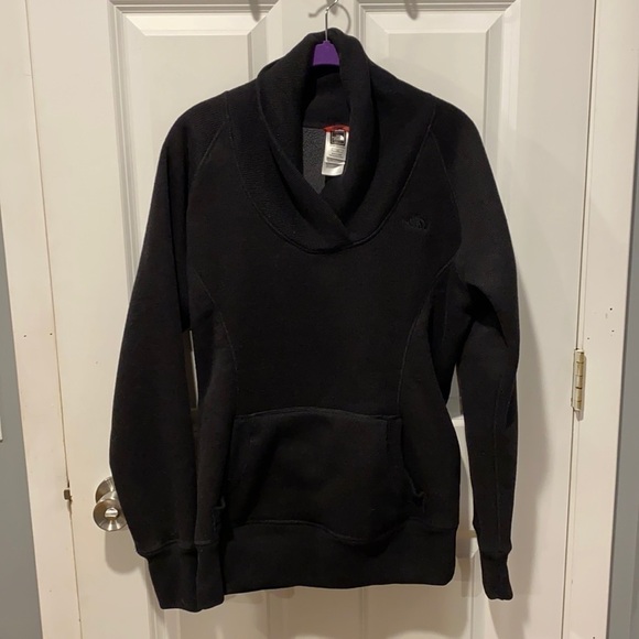 North Face Ribbed Shawl Collar Thick Pullover - Picture 1 of 13